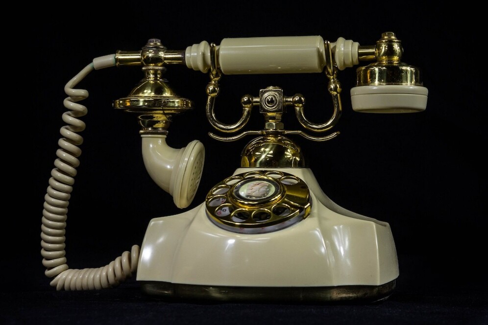 Antique telephone